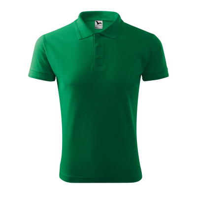 Tricou polo simplu pentru barbati PIQUE POLO, bumbac 65%, poliester 35%, 200 grame