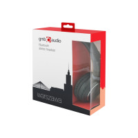 Casti wireless Gembird Warszawa BHP-WAW, conectare bluetooth, microfon, negru