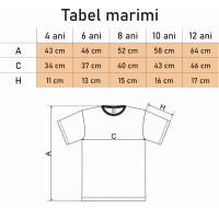 Tricou pentru copii Skibidi Toilet, imprimeu multicolor, bumbac 100%, unisex